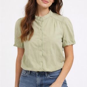 Amazon Light Green Blouse